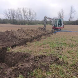 Gravearbejde i Odder med fokus på solidt og effektivt arbejde